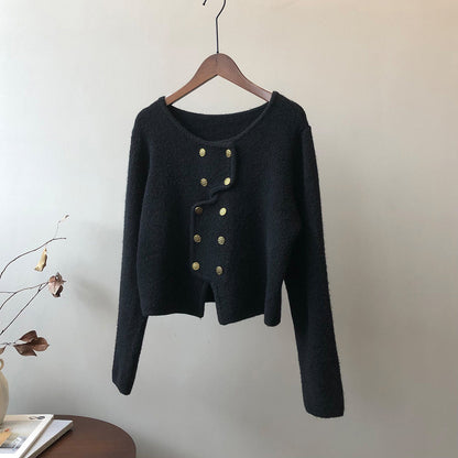 Vanessia - Elegantní svetr s knoflíky pro ženy