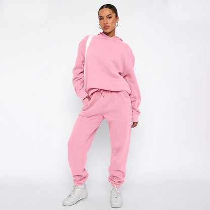 Heidi fashion | Oversized mikina s kapucí a tepláková souprava