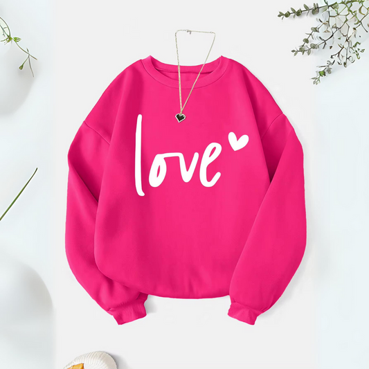 Shanna | Chic mikina s kulatým výstřihem