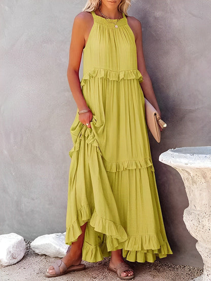 LUSI - Elegantní letní boho šaty