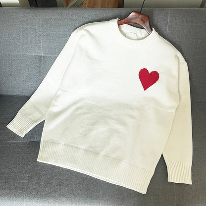 Unisex pletený svetr nadměrné velikosti