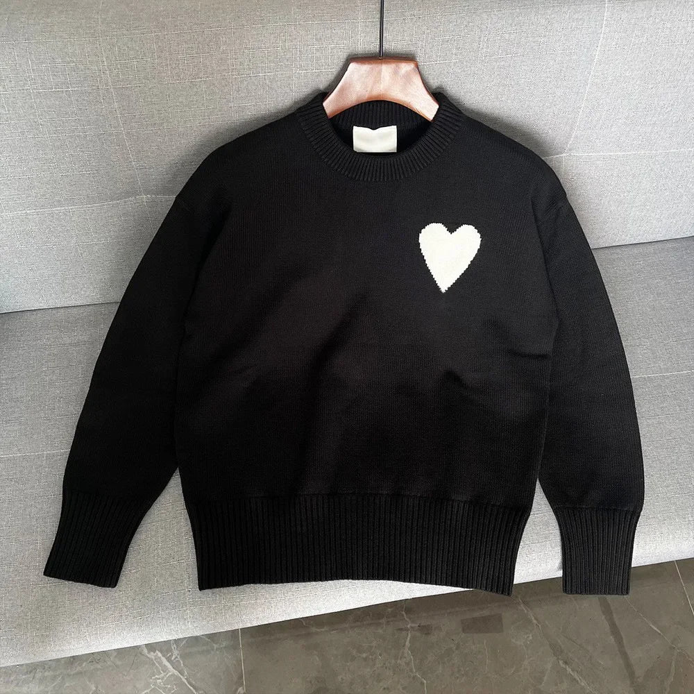 Unisex pletený svetr nadměrné velikosti