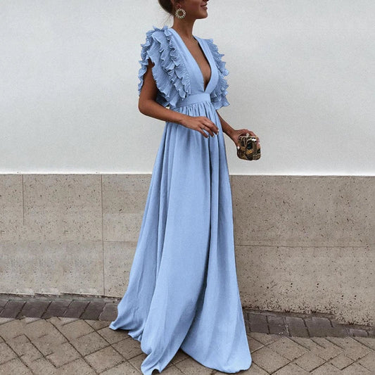 Marthe - Elegantní šaty s kostkovanými rukávy