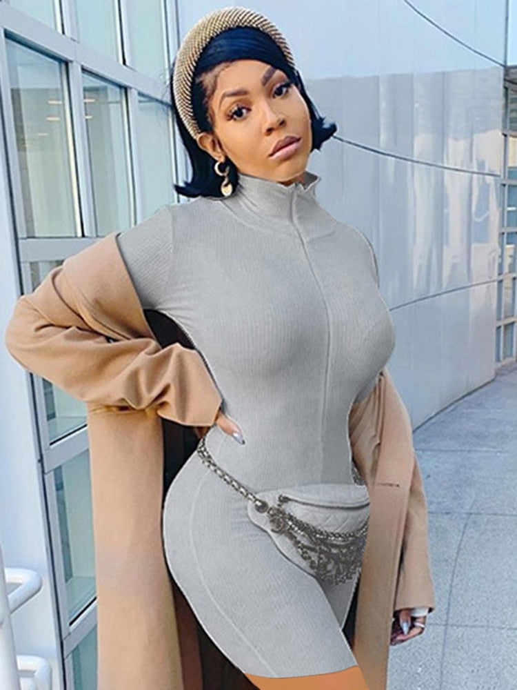 Sophie - Elegantní bodycon overal