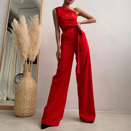 Eva | Elegantní overal na jedno rameno