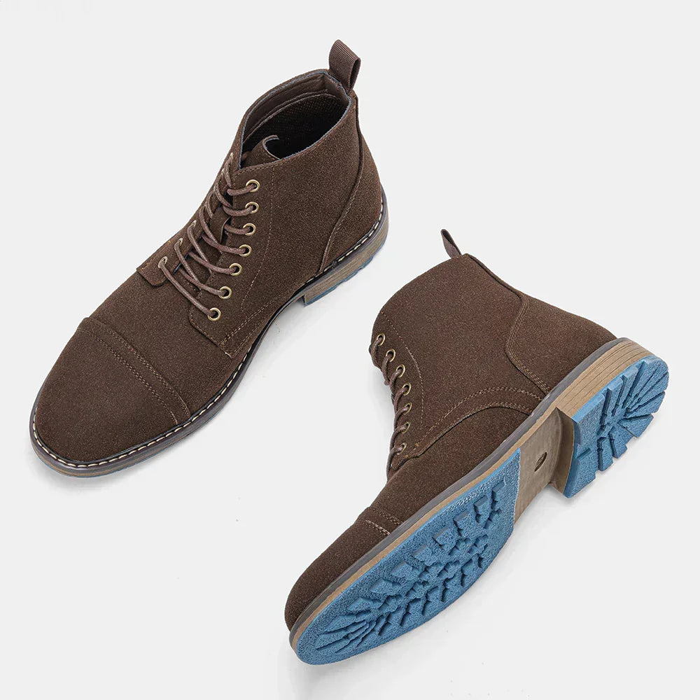 Xyvora™ | Elegantní Vintage Toe Derby boty