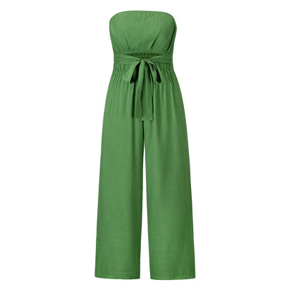 Široký overal bez ramínek | Summer 2024 Chic Romper | Sexy Slim Fit