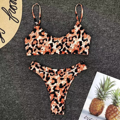 Bikiny Ava se zvířecím potiskem | Připravte se na řádění na pláži