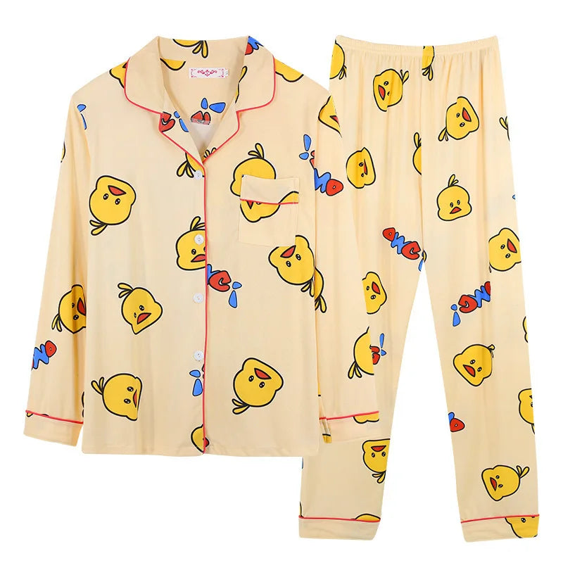 Heidi Fashion | Pohodlné pyžamo s hravým potiskem pro ženy