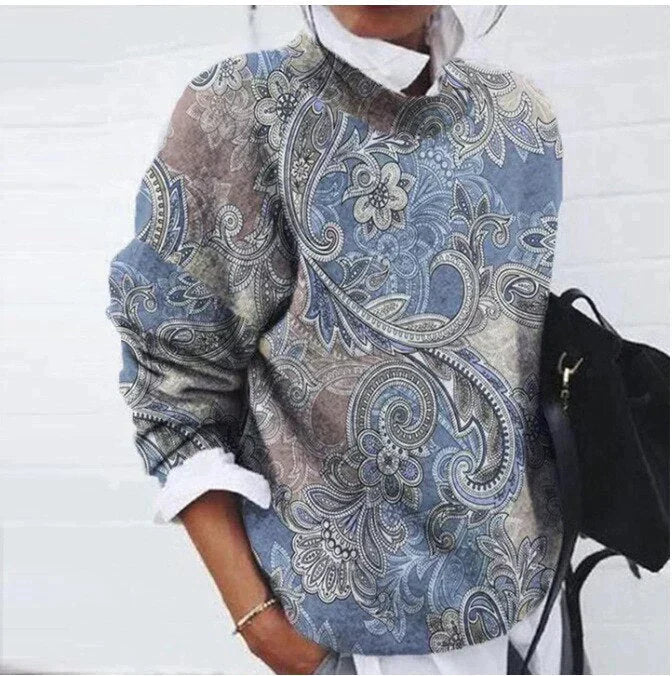 Shanna | Stylová dámská mikina s leopardím vzorem