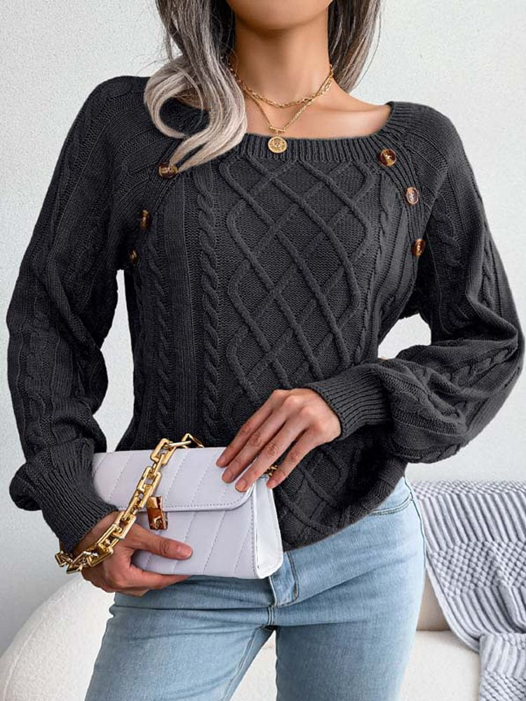 Aiza - Stylový pletený svetr pro ženy