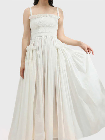 Alice - Draped maxi šaty se záhyby