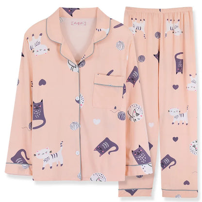 Heidi Fashion | Pohodlné pyžamo s hravým potiskem pro ženy