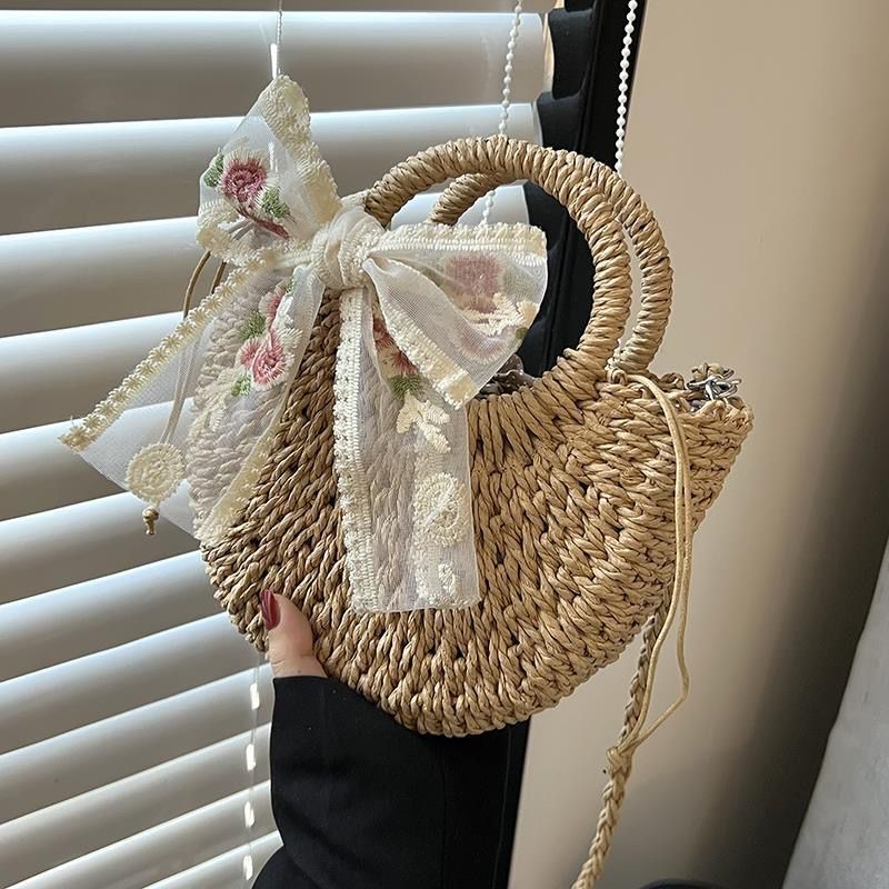 Vardi Dante™ Romy Wicker Shoulder Bag | Letní a elegantní kabelka pro dámy