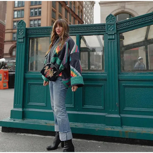 Chloé | Dámská kimono bunda Arc-en-Ciel Chic et Confortable