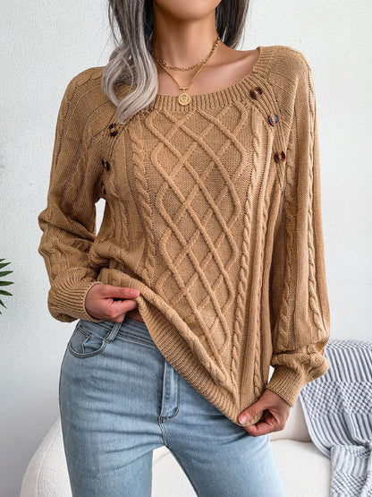 Aiza - Stylový pletený svetr pro ženy