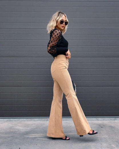 Clémence - Rozšířené kalhoty ve stylu Vogue