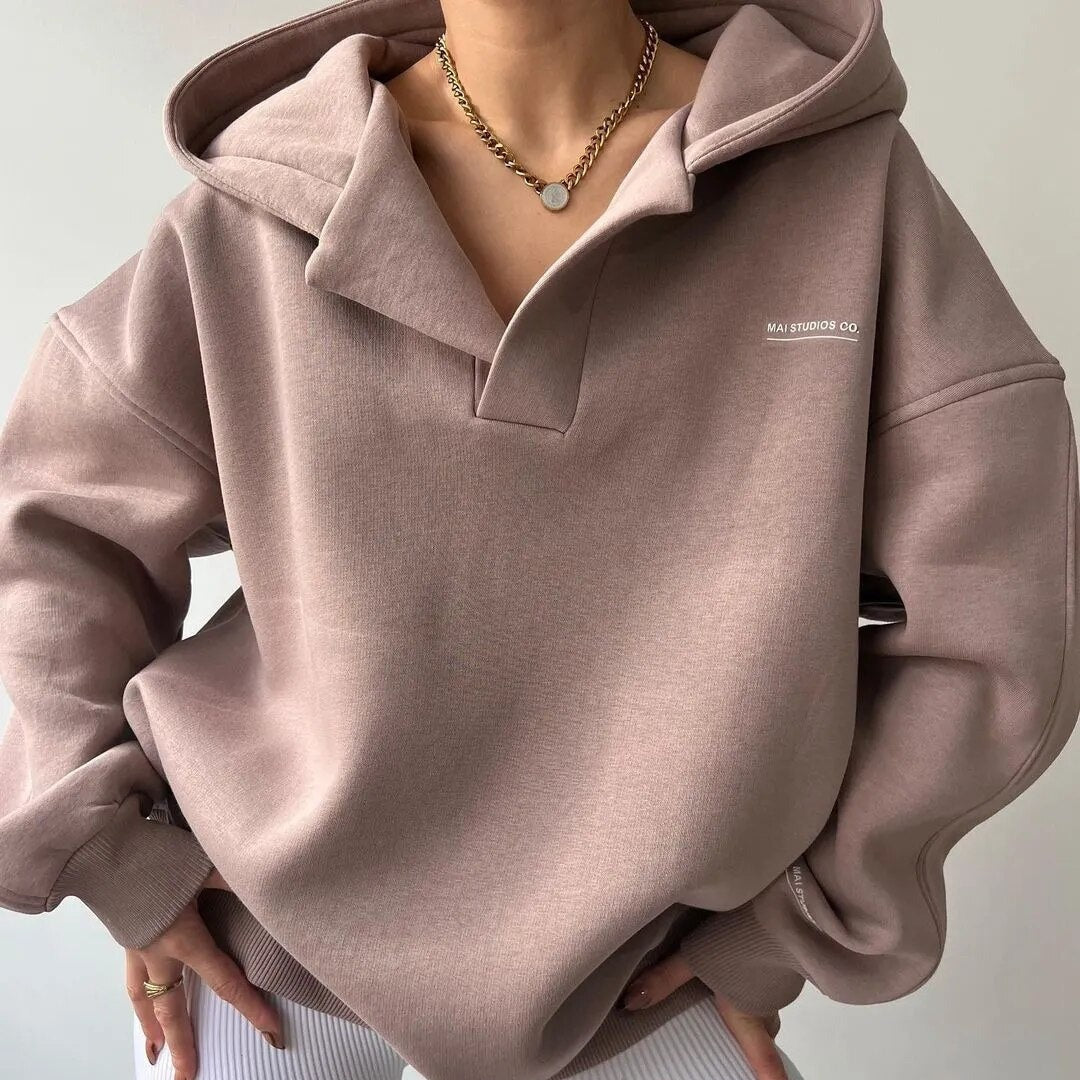 Shanna | Trendy teplá mikina s kapucí