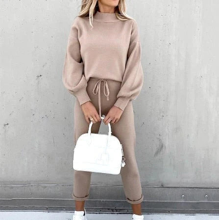 Heidi-Mode Bavlněná tepláková souprava a běžecký oblek Retro styl pro ženy ideální pro každodenní život