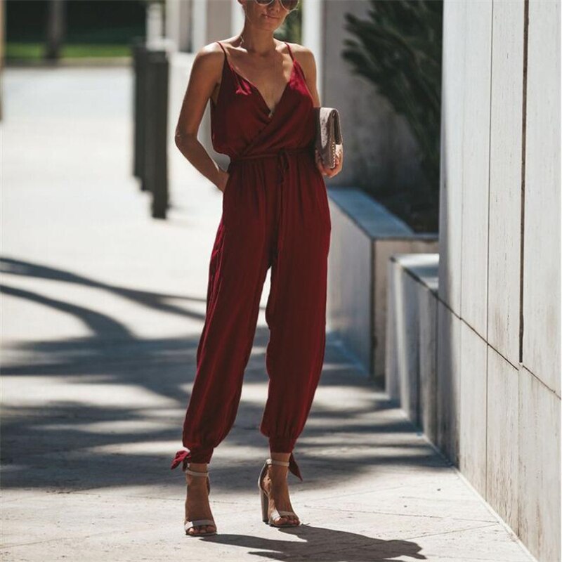 Clémence - Sexy kombinéza na ramínka