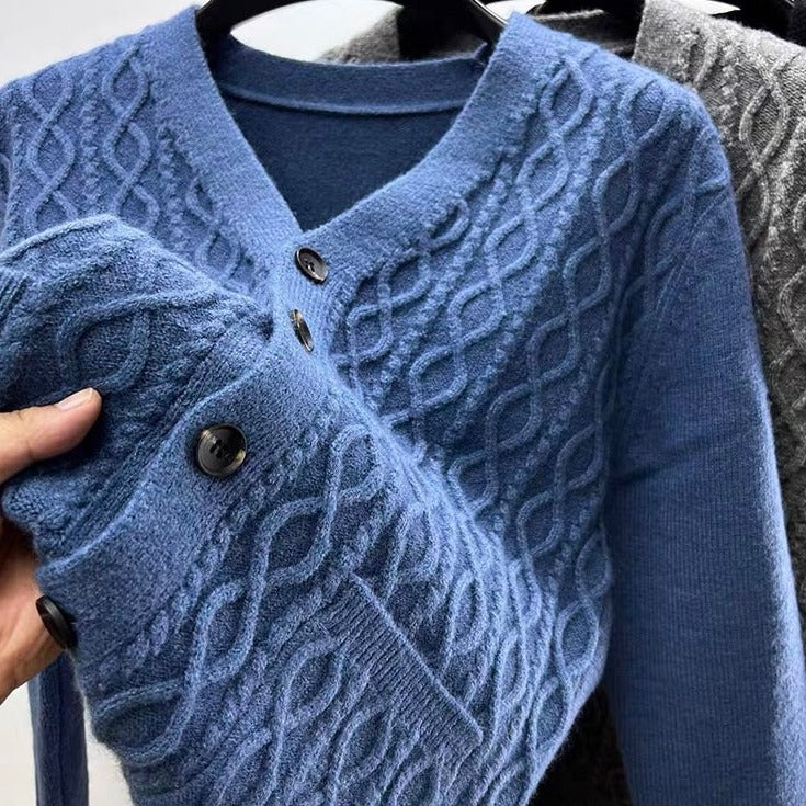 Addison - Pohodlný a stylový zimní svetr pro ženy