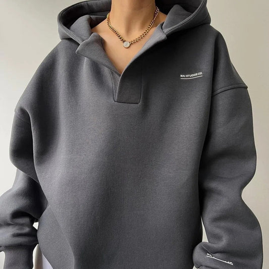 Shanna | Trendy teplá mikina s kapucí
