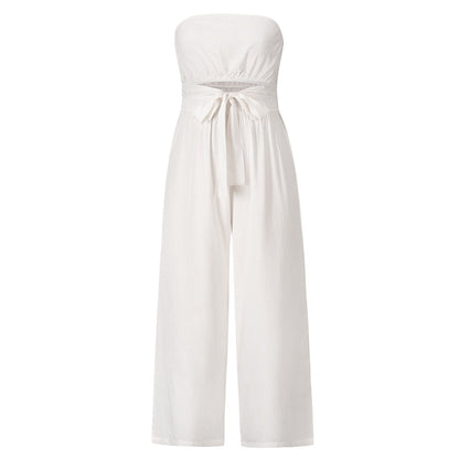 Široký overal bez ramínek | Summer 2024 Chic Romper | Sexy Slim Fit