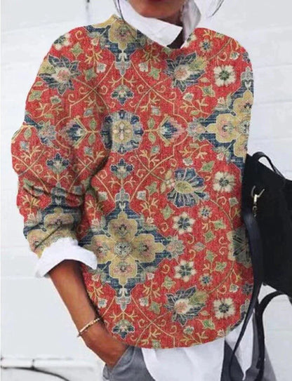 Shanna | Stylová dámská mikina s leopardím vzorem
