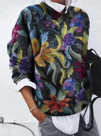 Shanna | Stylová dámská mikina s leopardím vzorem