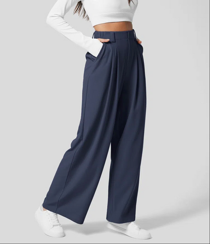 Ležérní dámské kalhoty slim fit