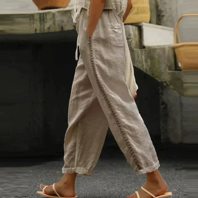 Boho letní kalhoty
