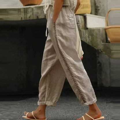 Boho letní kalhoty