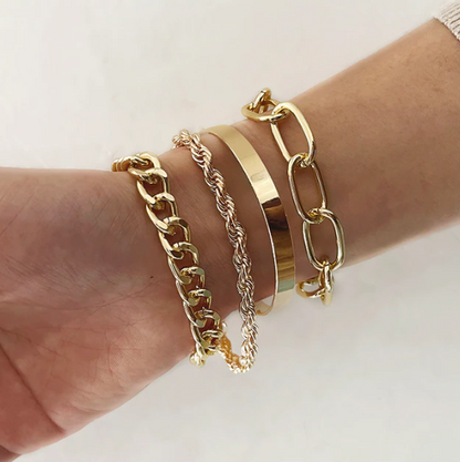 Charmy Arm Candy | Krásná 4dílná sada náramků