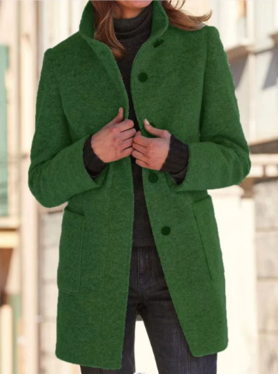 Stylový a elegantní kabát Felicity s knoflíky