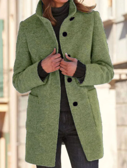Stylový a elegantní kabát Felicity s knoflíky