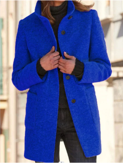 Stylový a elegantní kabát Felicity s knoflíky