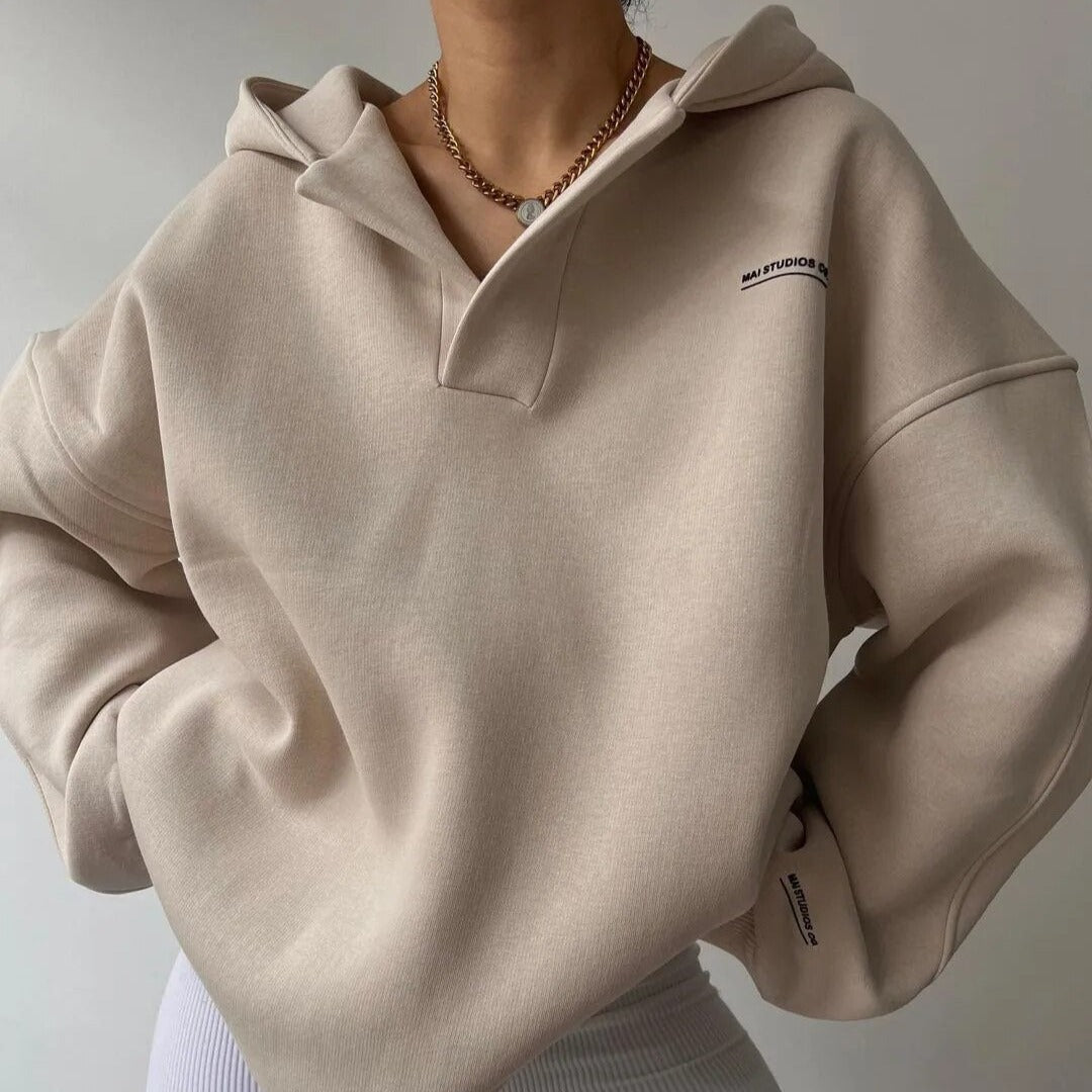 Shanna | Trendy teplá mikina s kapucí