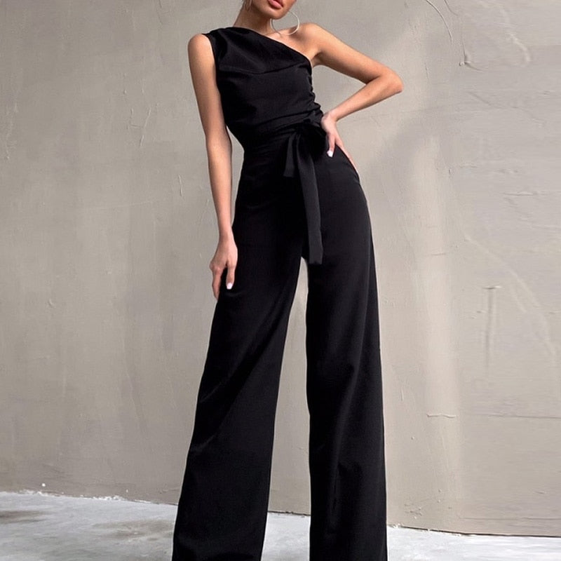 Eva | Elegantní overal na jedno rameno