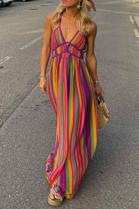 Sharlene - Barevné šaty