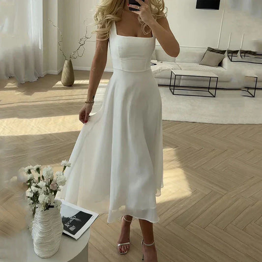 Shirlei - Elegantní dámské šaty bez rukávů
