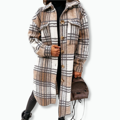 Aicha Mantel | Vrouwen Ruiten Trench Coat