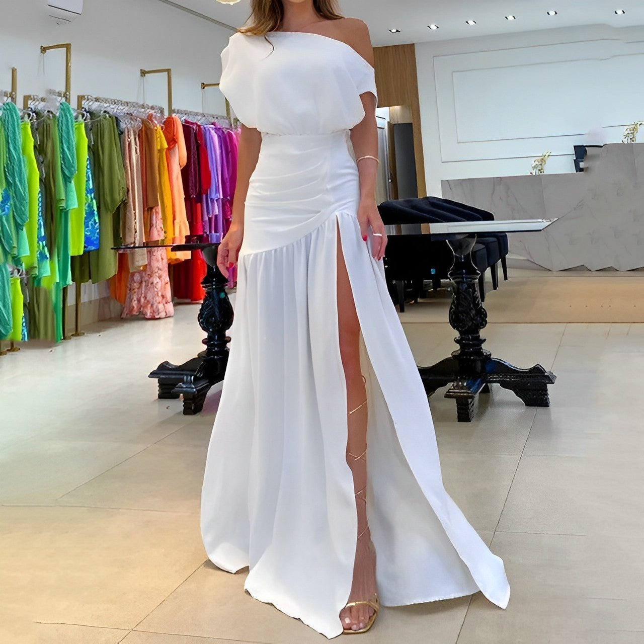 Hazl - Elegantní elegantní šaty