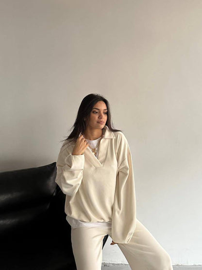 Heidi-Mode | Šedý dámský lounge set