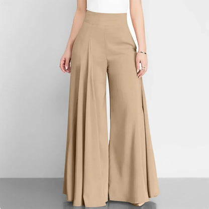 Elegantní kalhoty s vysokým pasem