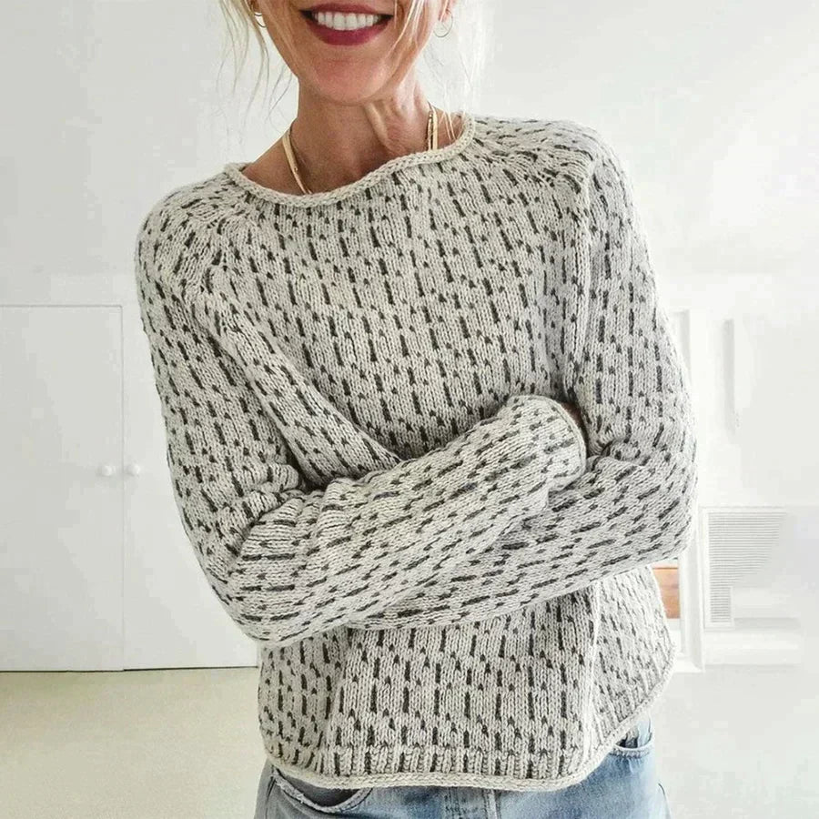 Shanna Fashion Stylová šedá mikina pro ženy