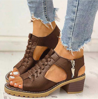 Chloe - Sandály na zip