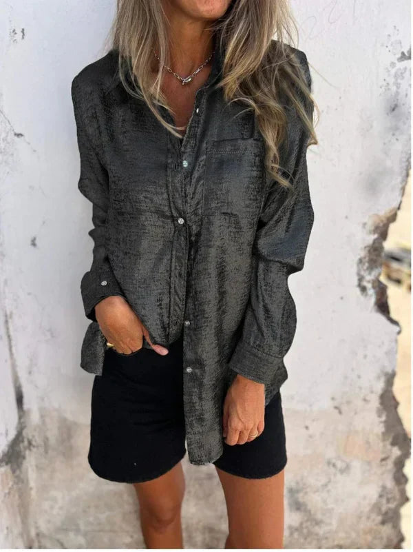 Quinn | Elegantní semišová košile