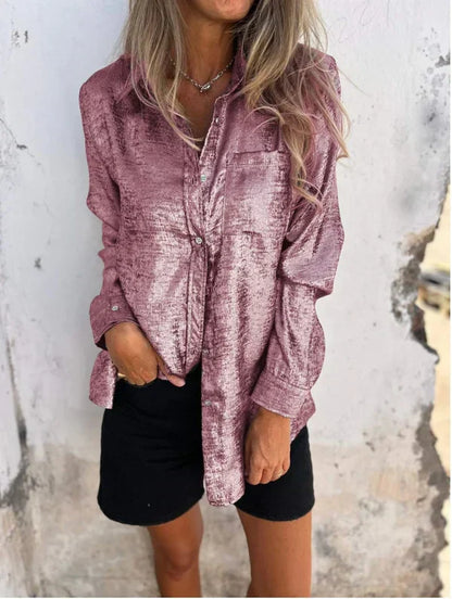 Quinn | Elegantní semišová košile