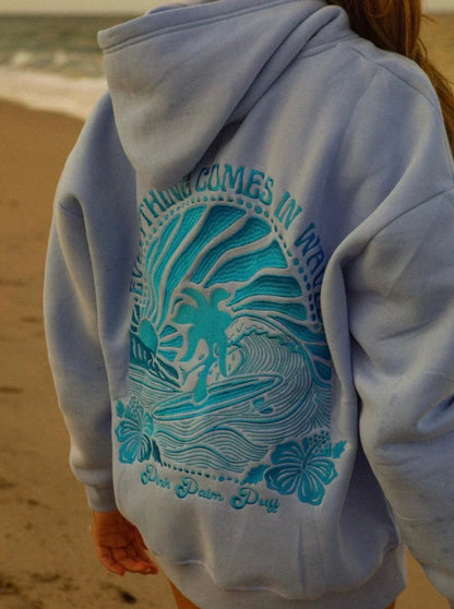 Mikina s kapucí Waele | Chasing Sunsets Graphic Hoodie