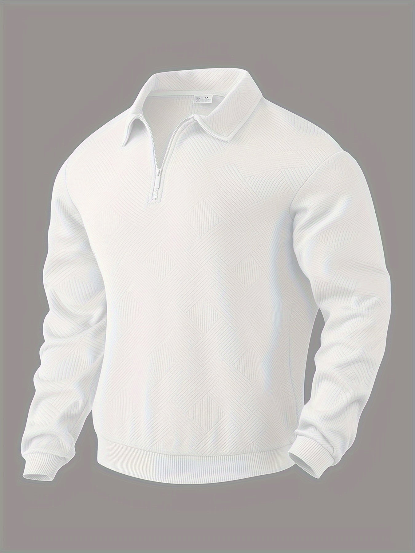 Vanessa™ | Vintage Zip-Up Trui met Geometrický design